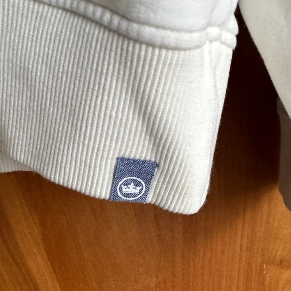 Peter Millar Cream Pullover Hoodie - Picture 3 of 5